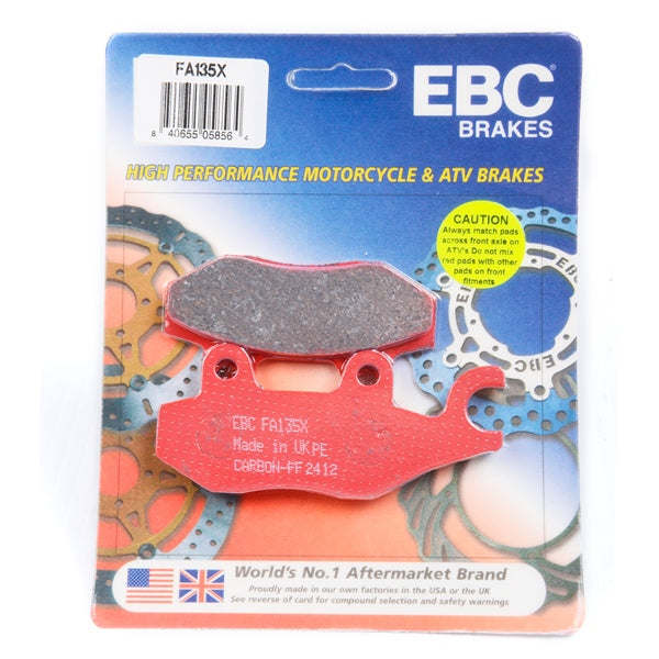 EBC FA135X Brake PAD Ft/rr