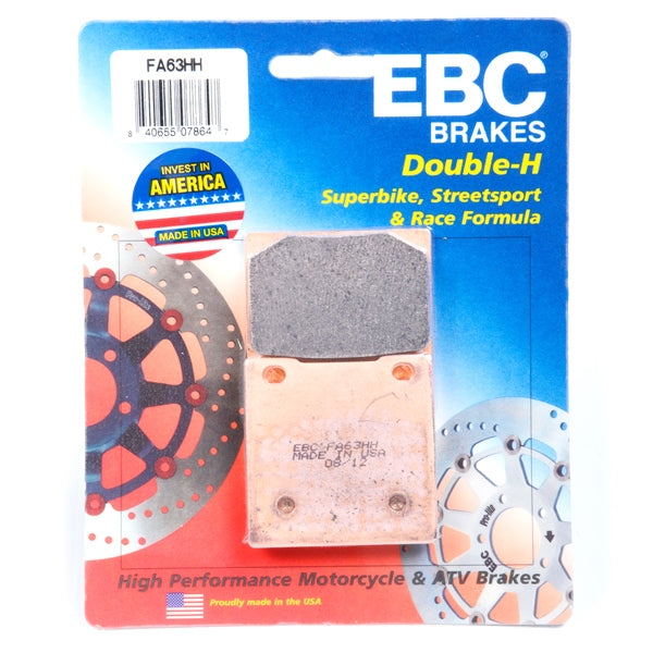EBC Double-H Superbike Brake Pad - FA63HH EBC BRAKE