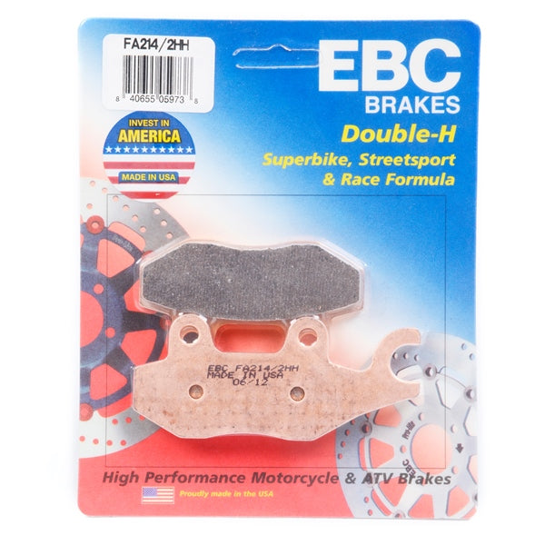 EBC Double-H Superbike Brake Pad - FA214/2HH EBC BRAKE