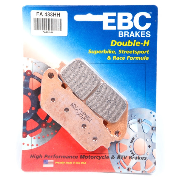 EBC Double-H Superbike Brake Pad - FA488HH EBC BRAKE