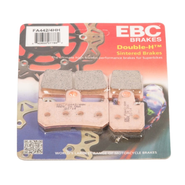 EBC Double-H Superbike Brake Pad - FA442/4HH EBC BRAKE
