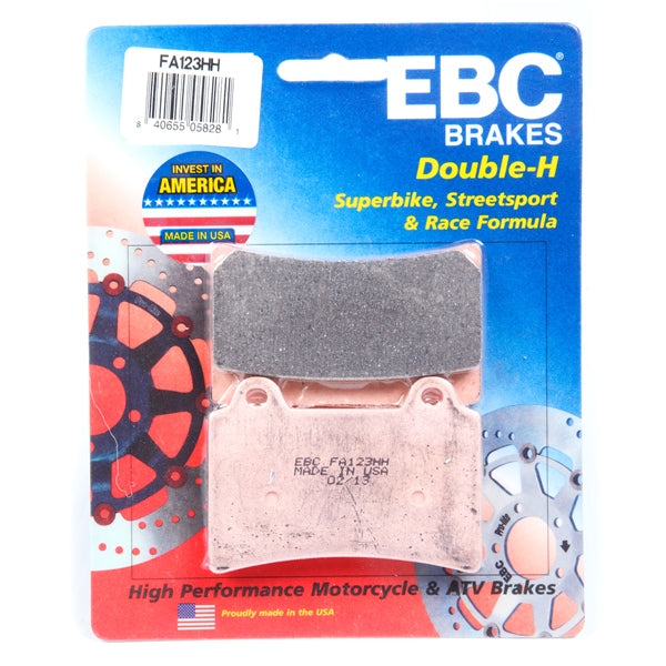 EBC Double-H Superbike Brake Pad - FA123HH EBC BRAKE
