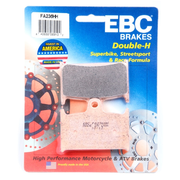 EBC Double-H Superbike Brake Pad - FA236HH EBC BRAKE