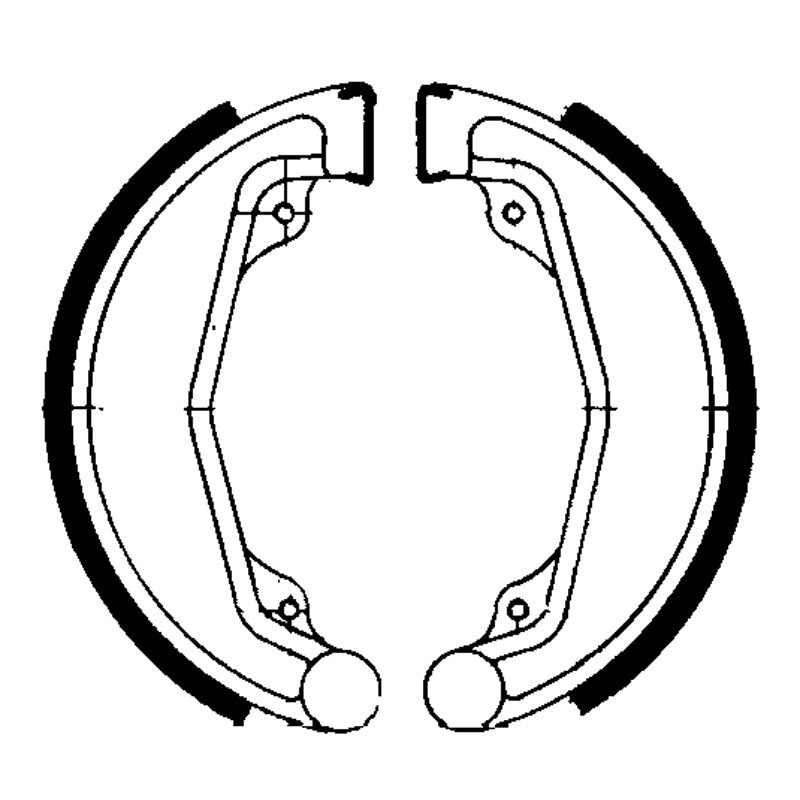 EBC BRAKE SHOES -  312 FRONT