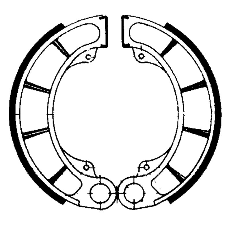 EBC BRAKE SHOES - 321 REAR