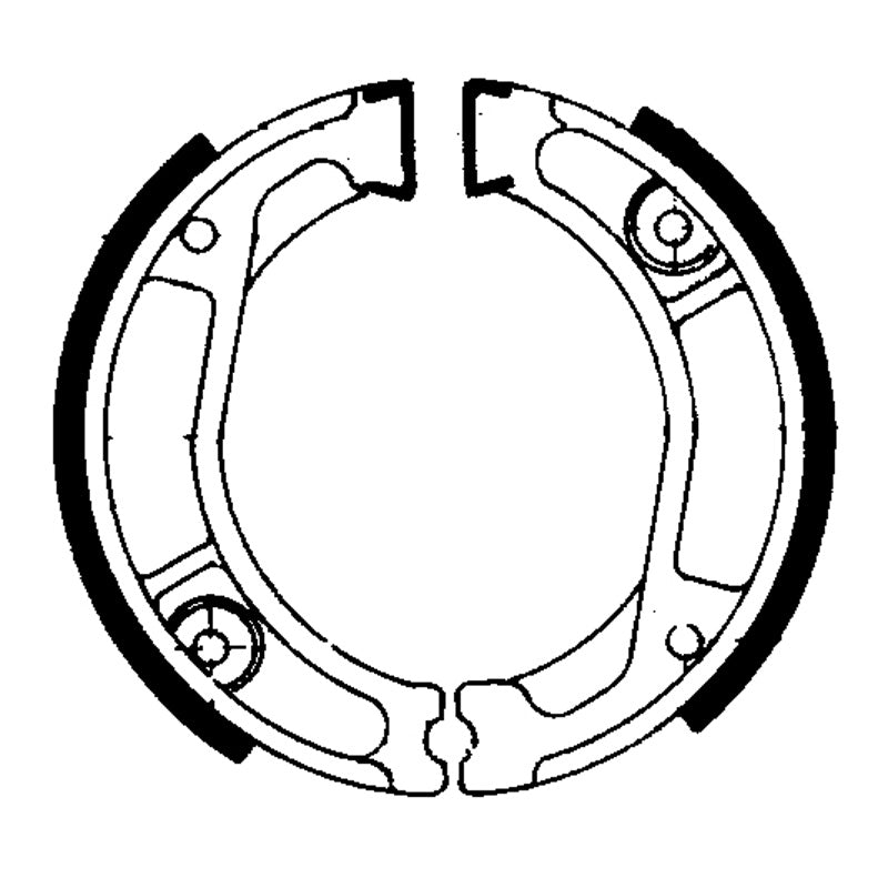 EBC BRAKE SHOES - 323 REAR