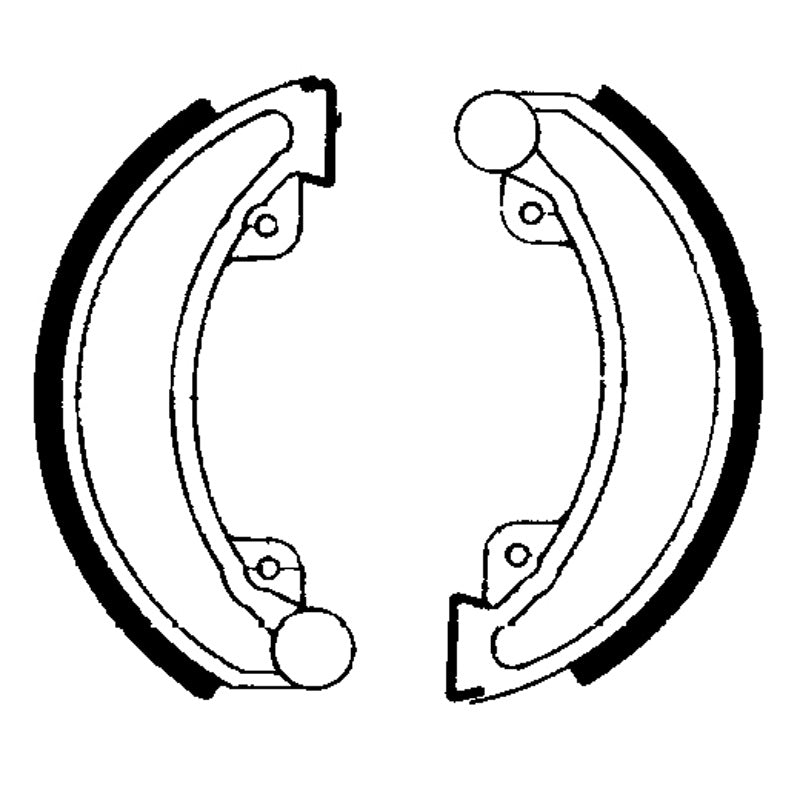 EBC BRAKE SHOES - 327 FRONT