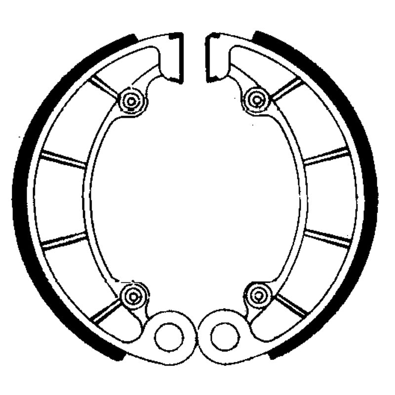 EBC BRAKE SHOES - 343 REAR