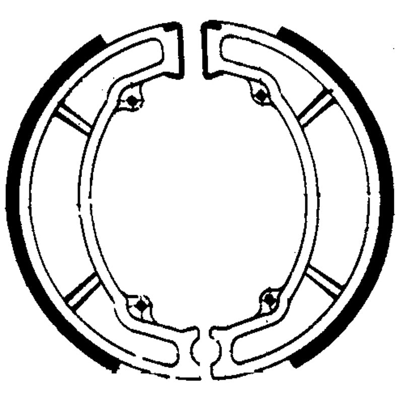 EBC BRAKE SHOES - 350 FRONT/REAR