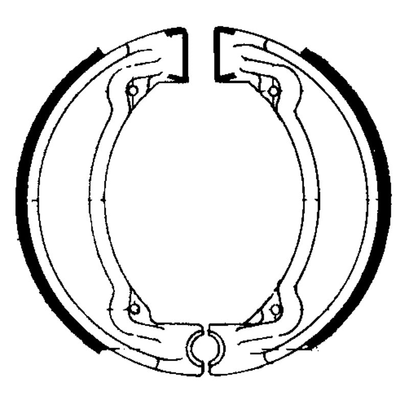 EBC BRAKE SHOES - 504 FRONT/REAR