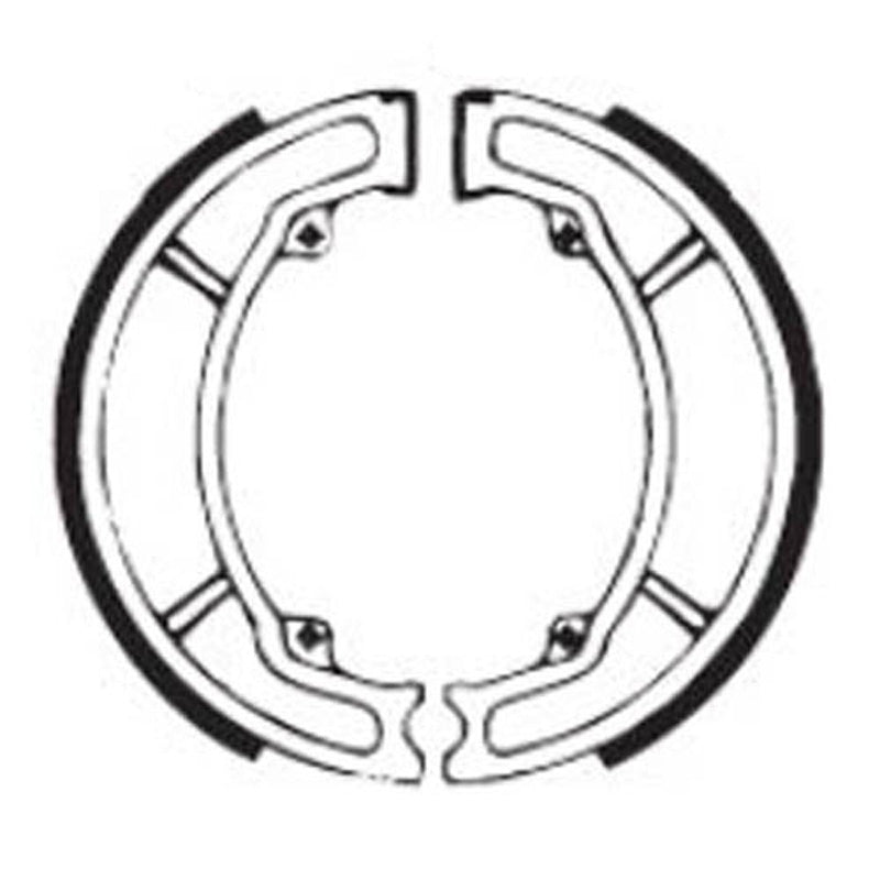 EBC BRAKE SHOES - 506 FRONT/REAR