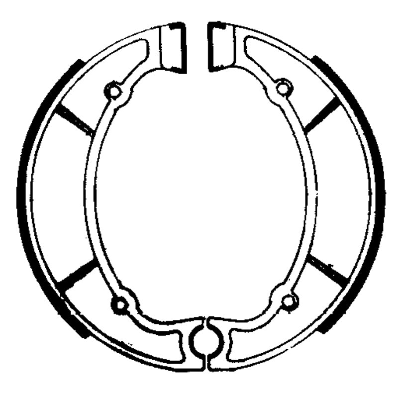 EBC BRAKE SHOES - 512 REAR