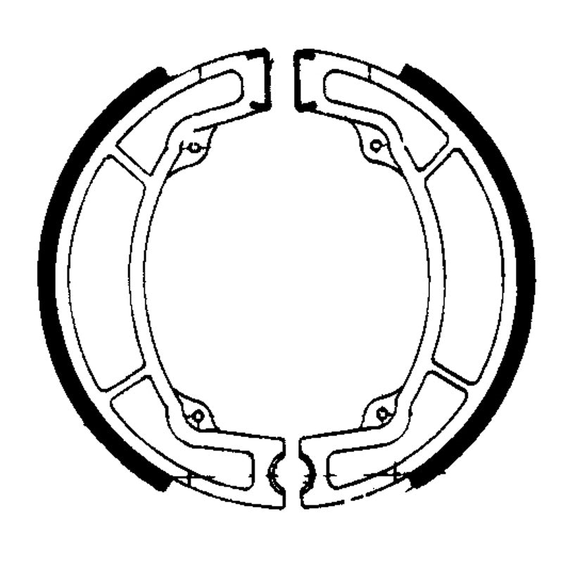 EBC BRAKE SHOES - 517 FRONT/REAR
