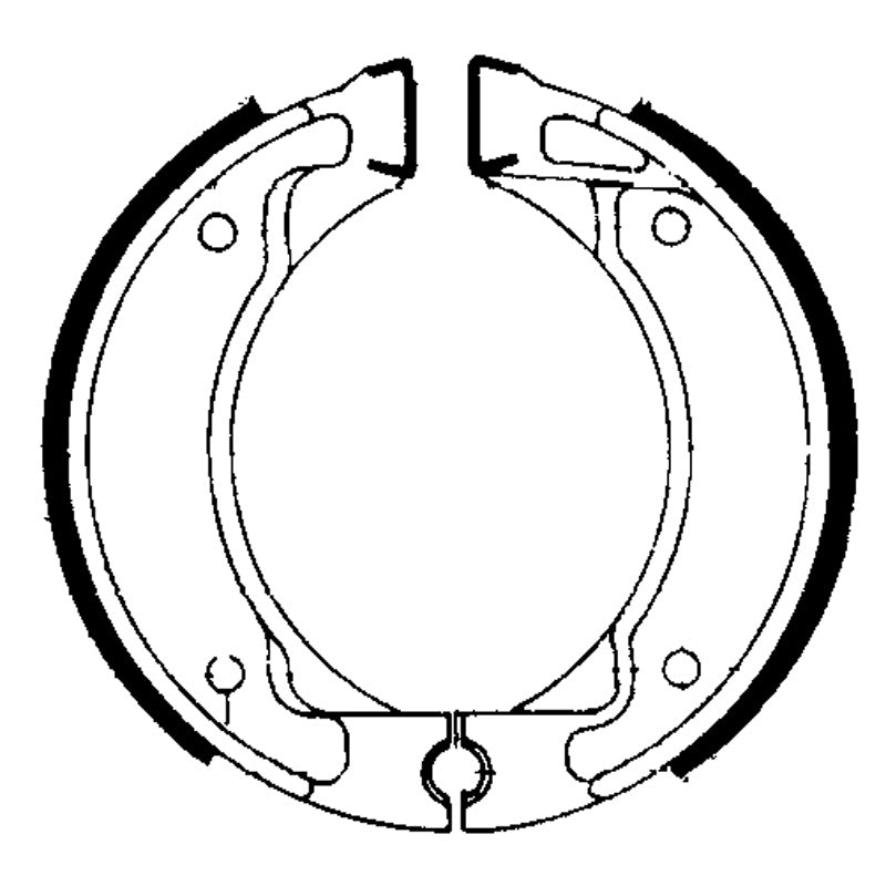 EBC BRAKE SHOES - 518 FRONT/REAR