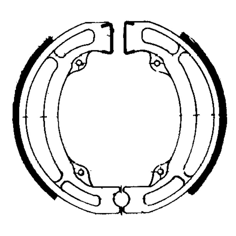 EBC BRAKE SHOES - 604 FRONT/REAR