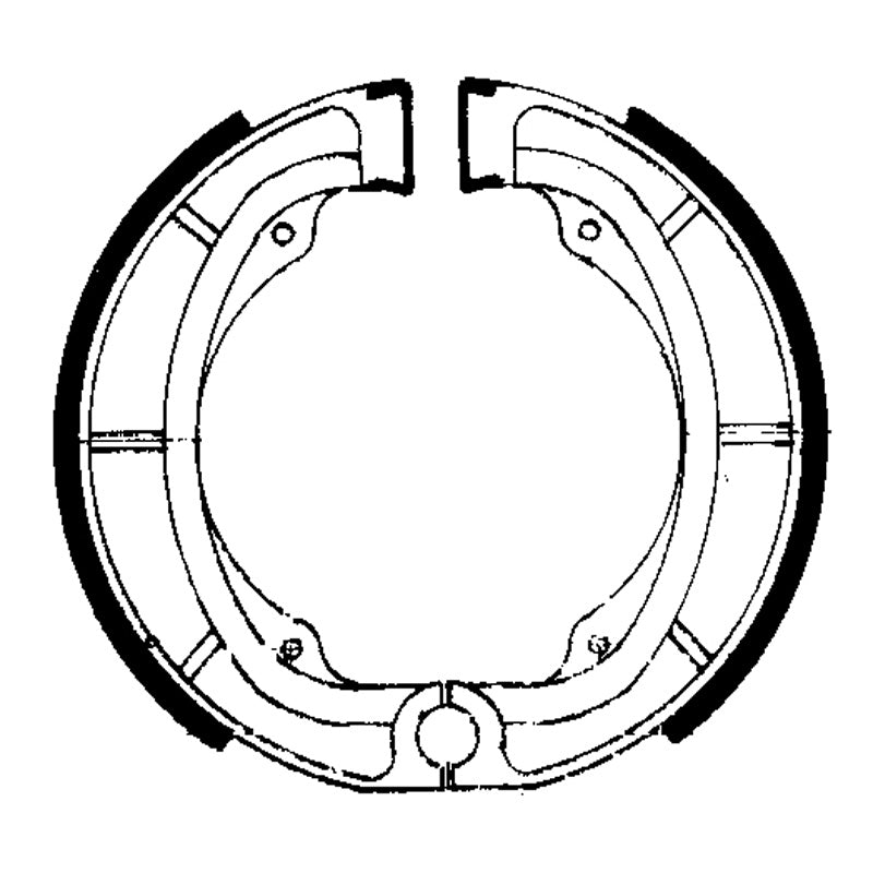 EBC BRAKE SHOES - 605 FRONT/REAR