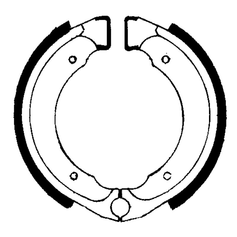 EBC BRAKE SHOES - 614 FRONT/REAR