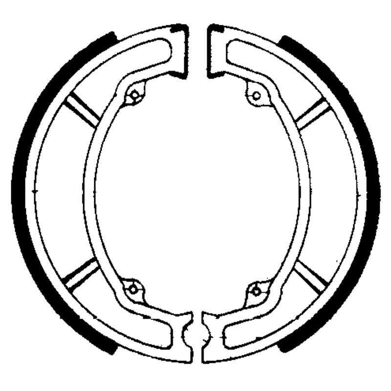EBC BRAKE SHOES - 618 FRONT/REAR