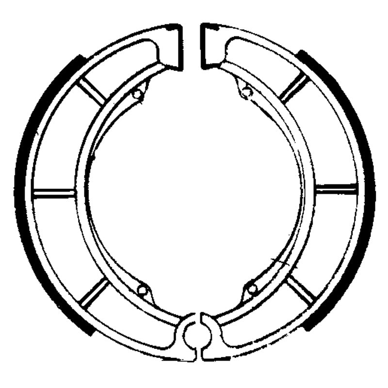 EBC BRAKE SHOES - 634 REAR