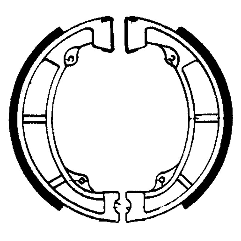 EBC BRAKE SHOES - 704 FRONT