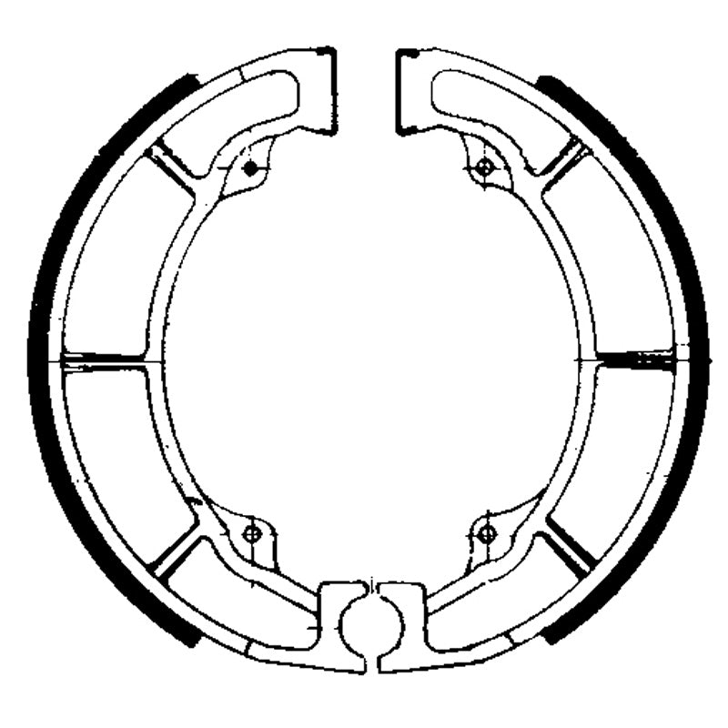 EBC BRAKE SHOES - 706 REAR