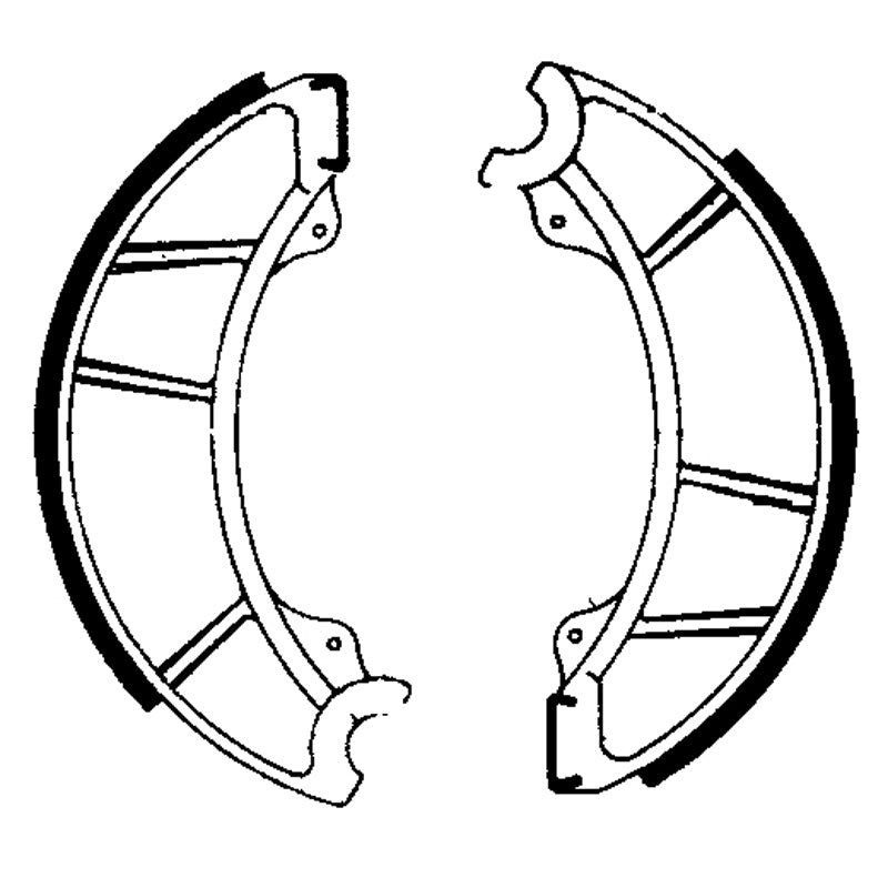 EBC BRAKE SHOES - 711 FRONT