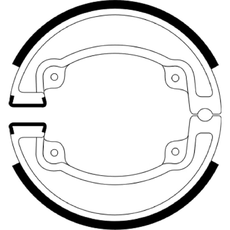EBC BRAKE SHOES - 818 REAR