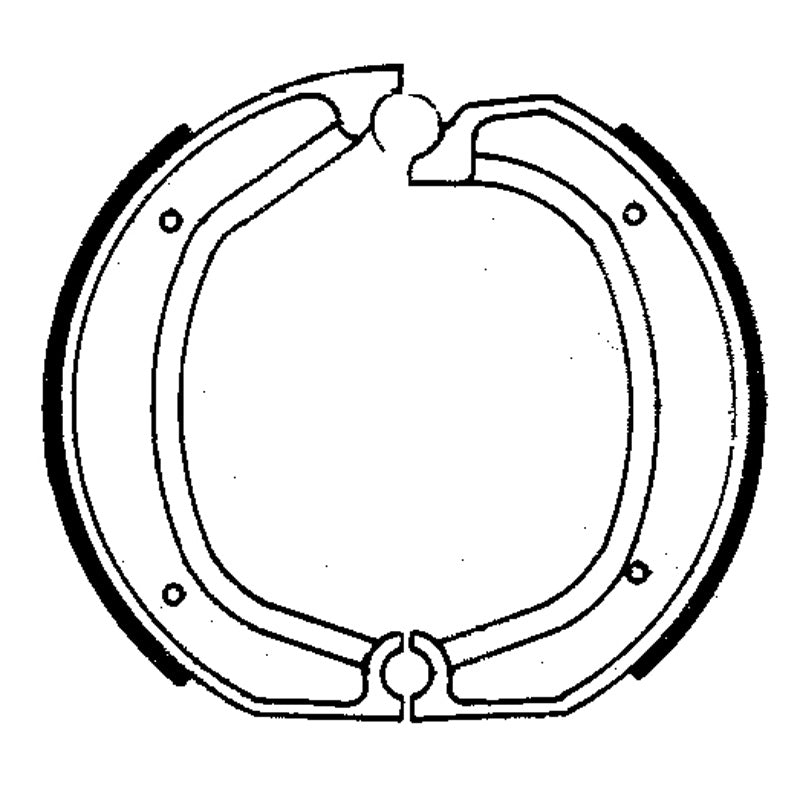 EBC BRAKE SHOES - 860 REAR