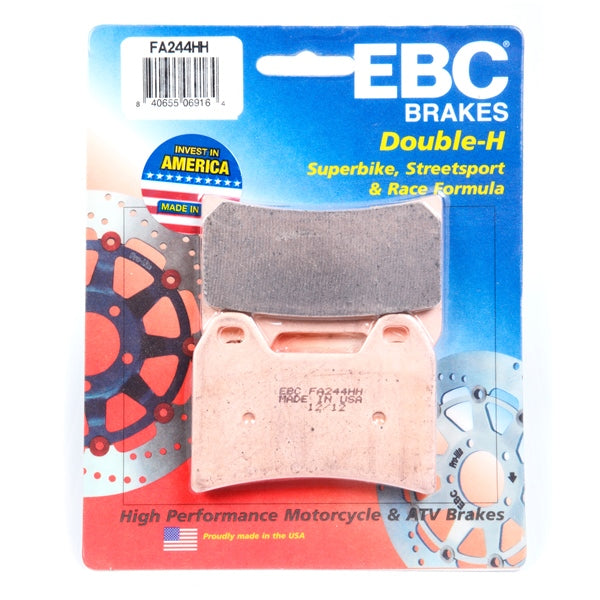 EBC Double-H Superbike Brake Pad - FA244HH EBC BRAKE