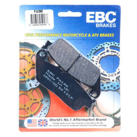EBC FA196 Brake PAD Ft/rr