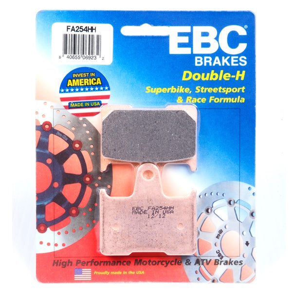 EBC Double-H Superbike Brake Pad - FA254HH EBC BRAKE