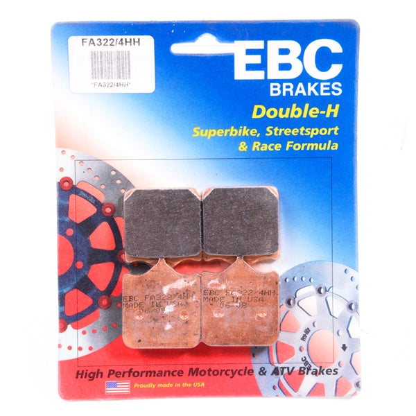 EBC Double-H Superbike Brake Pad - FA322/4HH EBC BRAKE