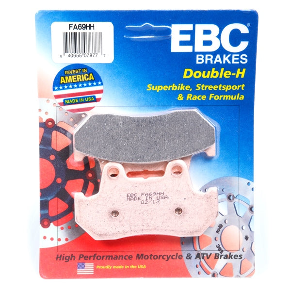 EBC Double-H Superbike Brake Pad - FA69HH EBC BRAKE