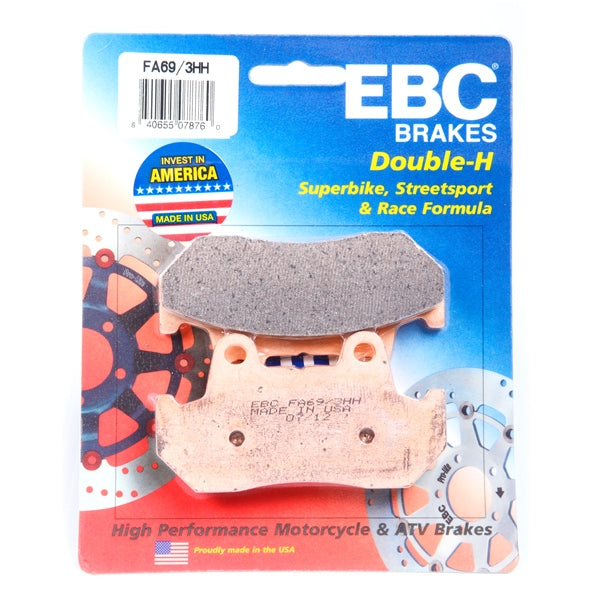 EBC Double-H Superbike Brake Pad - FA69/3HH EBC BRAKE