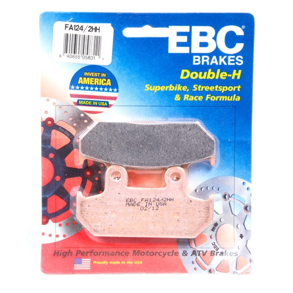 EBC Double-H Superbike Brake Pad - FA124/2HH EBC BRAKE