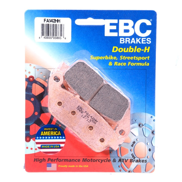 EBC Double-H Superbike Brake Pad - FA142HH EBC BRAKE