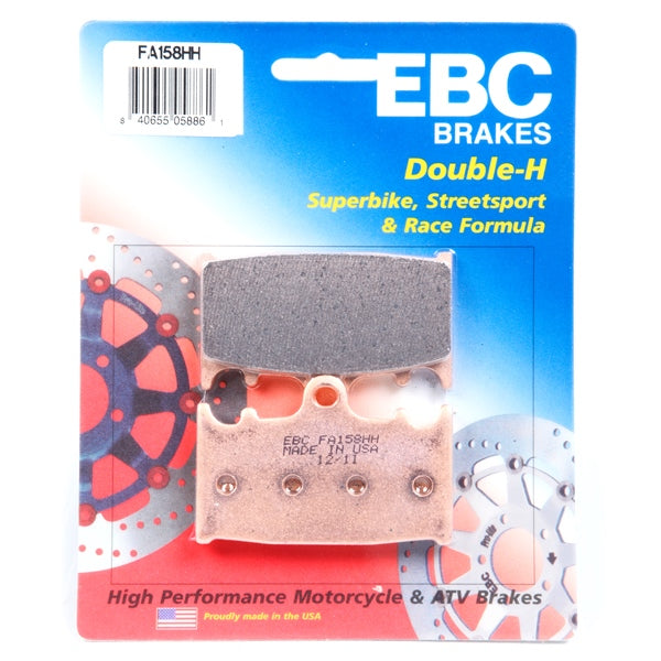 EBC Double-H Superbike Brake Pad - FA158HH EBC BRAKE