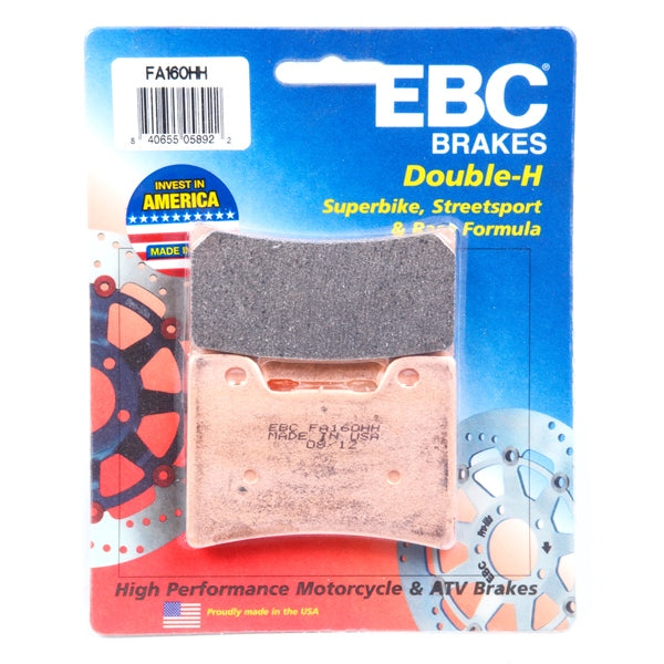 EBC Double-H Superbike Brake Pad - FA160HH EBC BRAKE