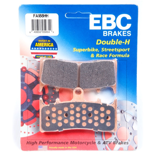 EBC Double-H Superbike Brake Pad - FA188HH EBC BRAKE
