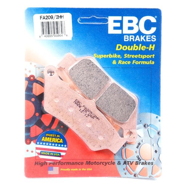 EBC Double-H Superbike Brake Pad - FA209/2HH EBC BRAKE