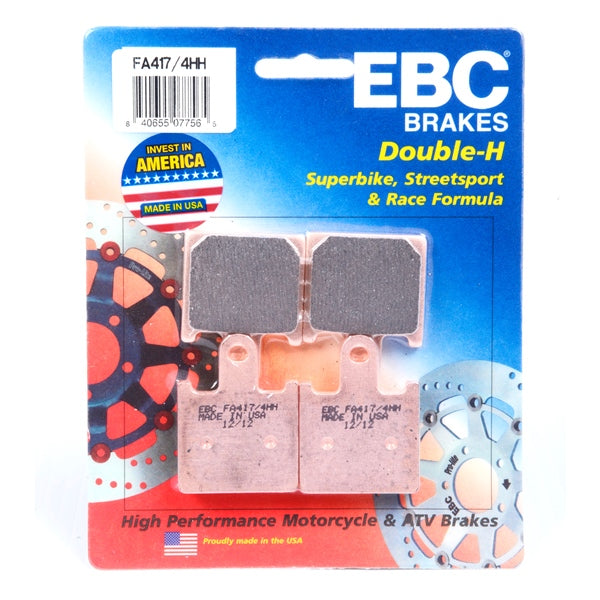 EBC Double-H Superbike Brake Pad - FA417/4HH EBC BRAKE