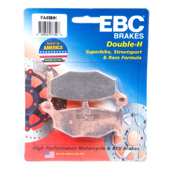 EBC Double-H Superbike Brake Pad - FA419HH EBC BRAKE