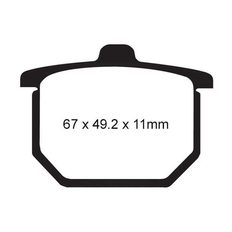 EBC BRAKE PADS - FA SERIES - FA29 FRONT/REAR