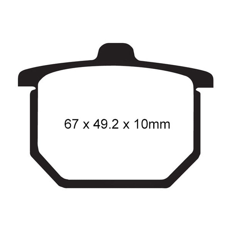 EBC BRAKE PADS - FA SERIES - FA30 FRONT/REAR