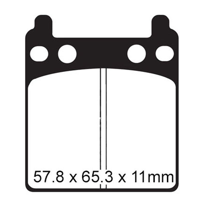 EBC BRAKE PADS - FA SERIES - FA32 REAR