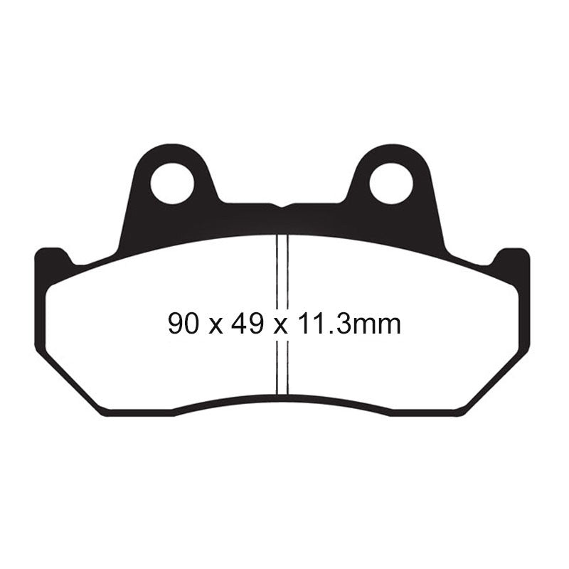 EBC BRAKE PADS - V SERIES - FA69/3V FRONT/REAR