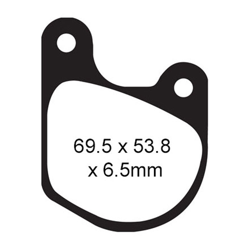 EBC BRAKE PADS - V SERIES - FA71V FRONT