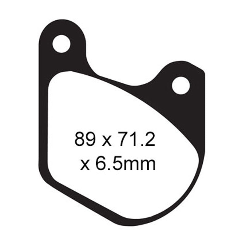 EBC BRAKE PADS - V SERIES - FA72V FRONT/REAR