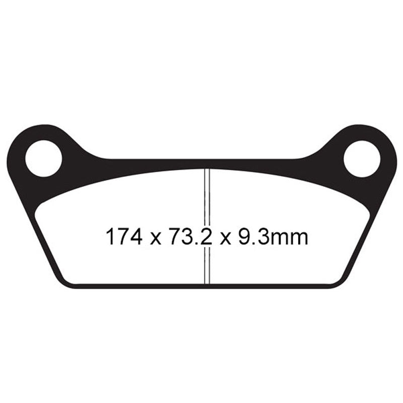 EBC BRAKE PADS - V SERIES - FA79V REAR