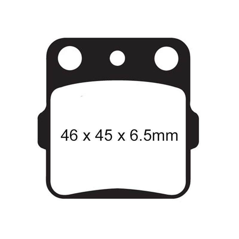 EBC BRAKE PADS - R SERIES - FA84/3R REAR